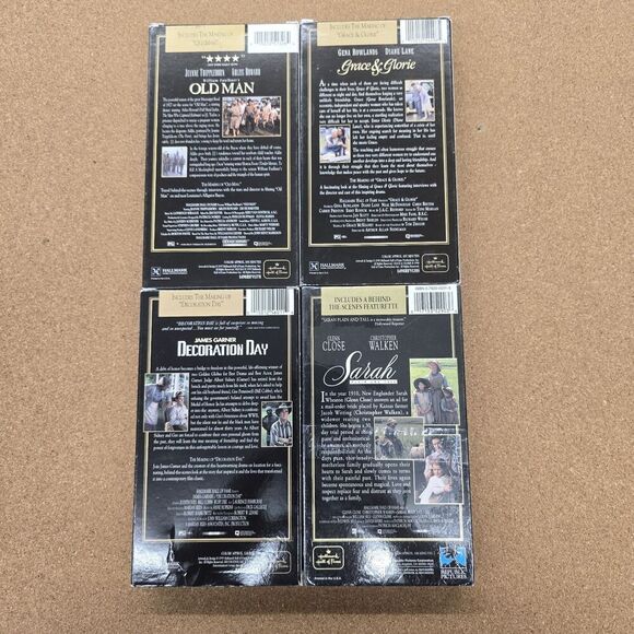 Hallmark Hall of Fame Gold Crown Collectors Edition VHS Set 3 Used 1 In Plastic - Picture 6 of 10